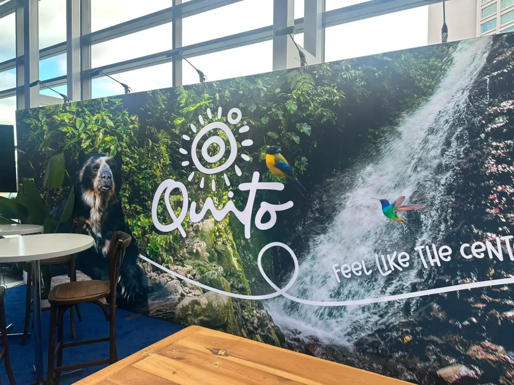 Quito promociona su turismo de aventura en ATWS 2026